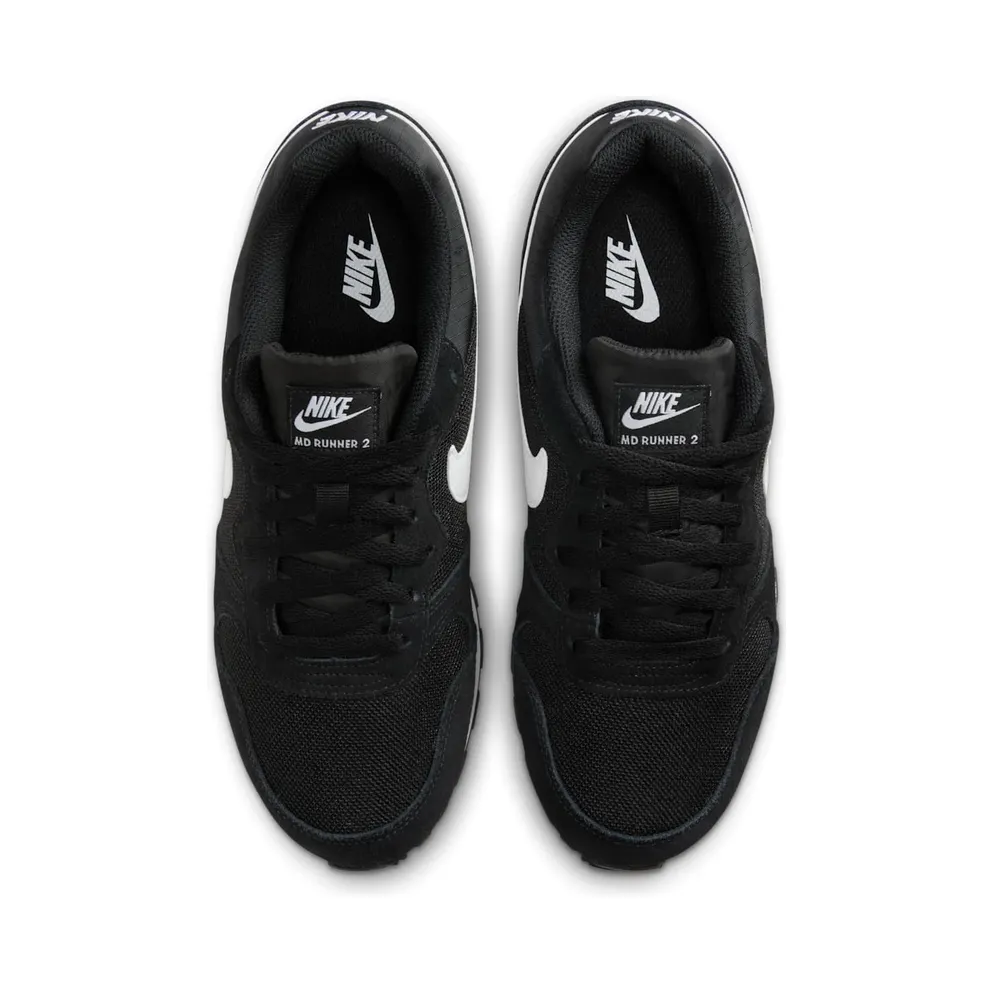 Nike MD Runner 2 Black Wolf Grey White (749869-018)