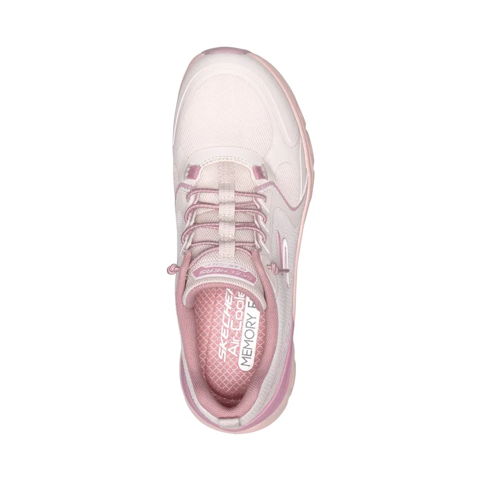 Skechers Glide-Step Pro – Cool Drift Sneaker Natuurlijk/Pink