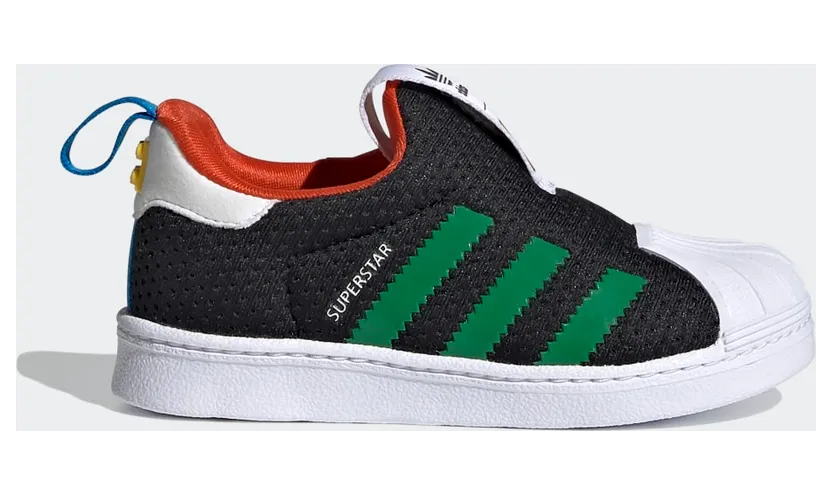 adidas Superstar 360 x LEGO® Core Black / Green / Cloud White (FX4924)