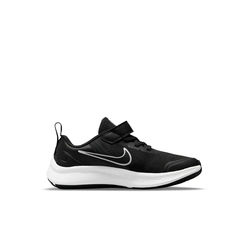 Nike Star Runner 3 Younger Kids’ Black 50% Sustainable Materials (DA2777-003)