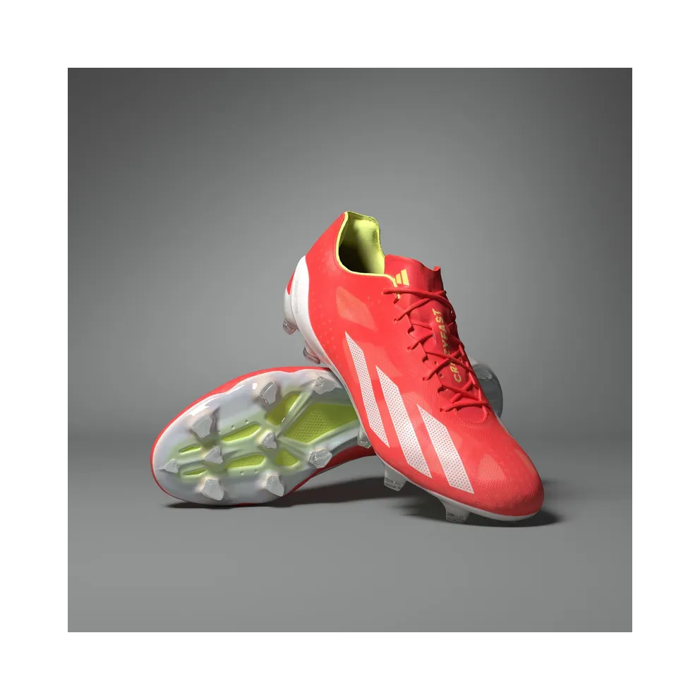 adidas Crazyfast+ FG Solar Red Cloud White Team Solar Yellow (IE2416)