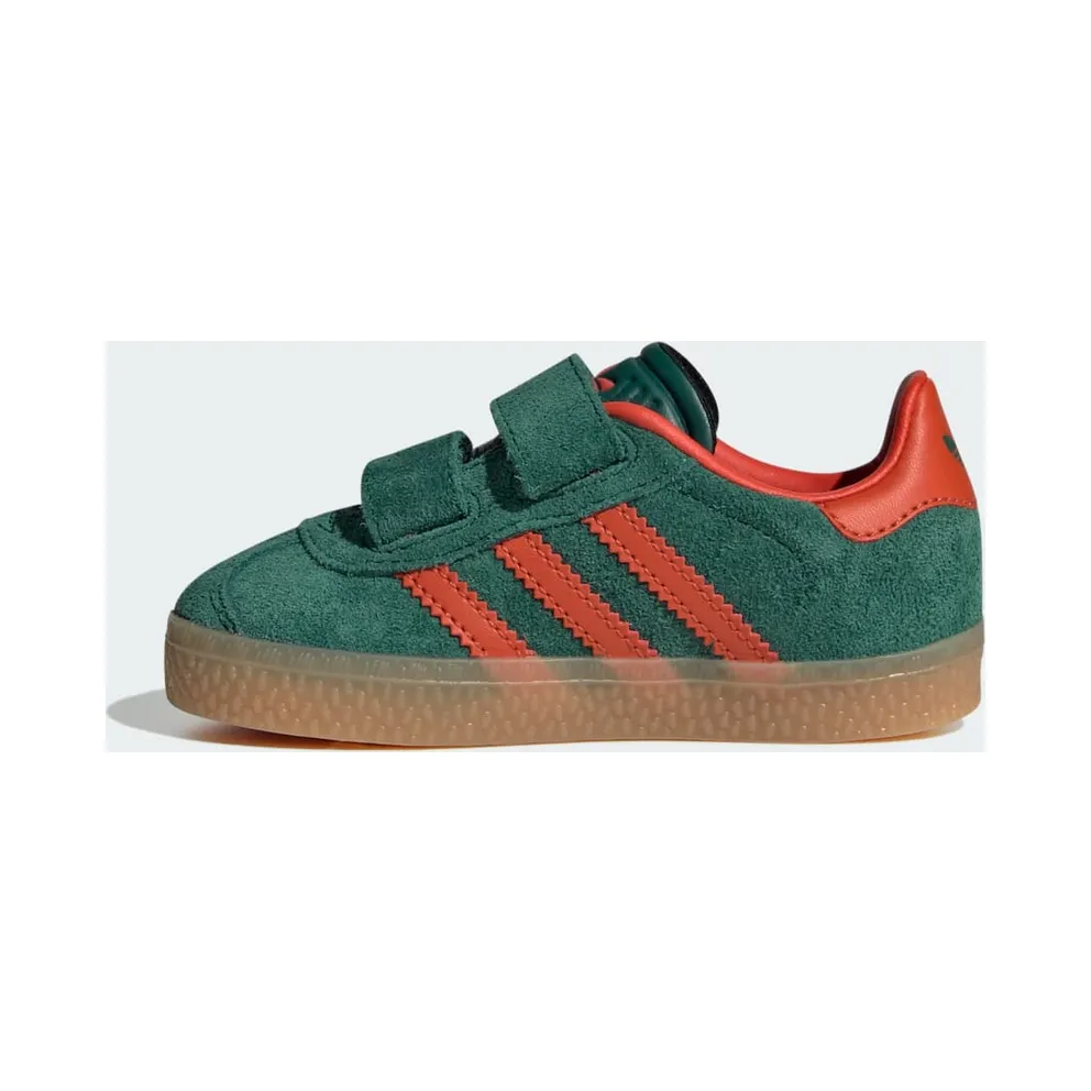 adidas Gazelle Comfort Closure Kids Collegiate Green / Preloved Red / Gum (IE8706)