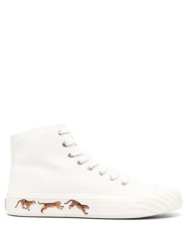 Kenzo Sneakers with tijgerprint – White (FC62SN020F50)