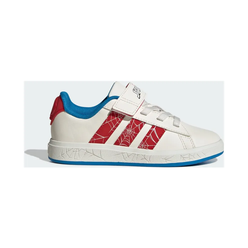 Adidas adidas Marvel Spider-Man Grand Court Kids Cloud White / Pure Ruby / Bright Blue (JS0778)