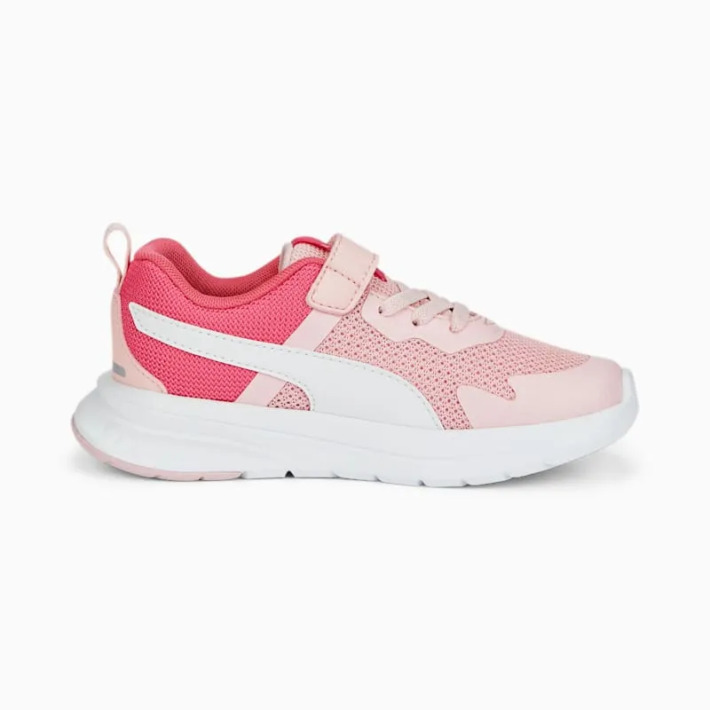 Puma Evolve Run mesh with alternatieve sluiting White/Brown (386239-03)