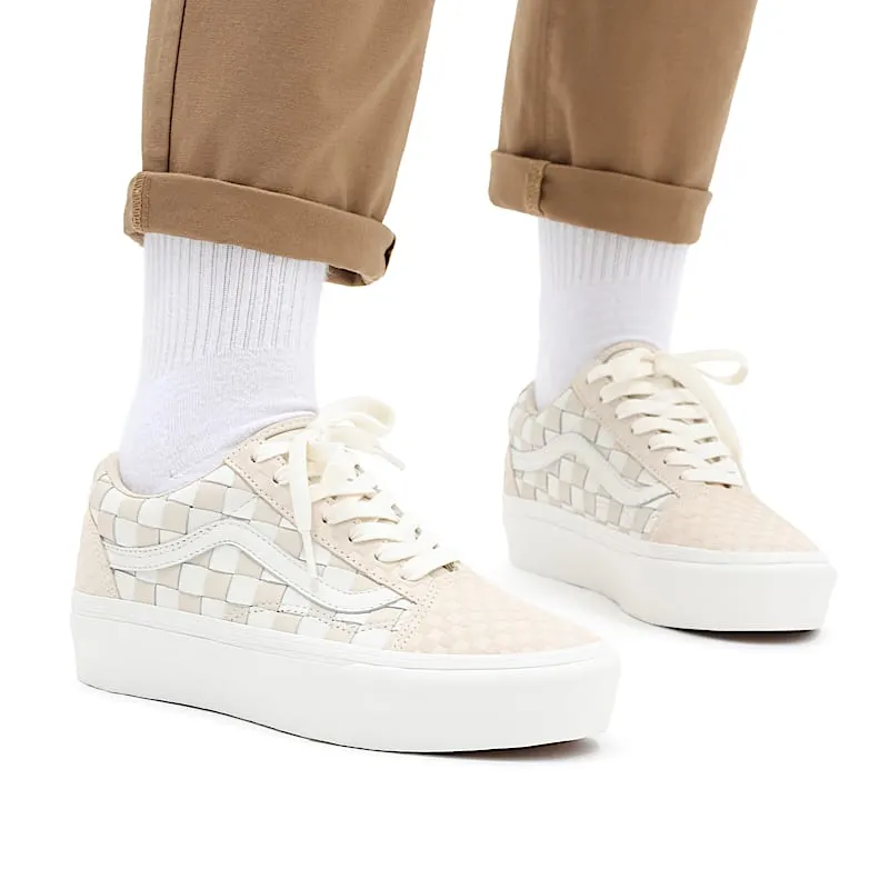 Vans Woven Old Skool Platform “Light Brown” (VN0A5KX99GY)