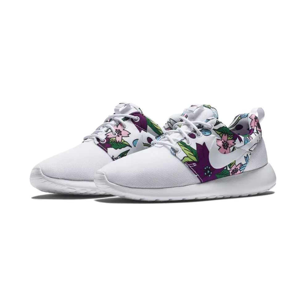 Nike Roshe One Print White/White-Bold Berry (599432-113)