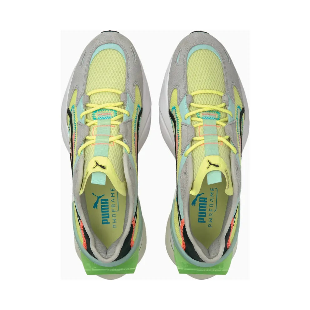 Puma PWRFRAME OP-1 Abstract Grey/Yellow/White (382649-01)
