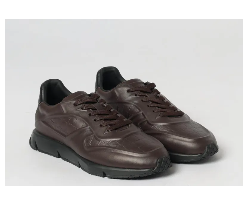 Cesare Paciotti Leather Sneakers Dark (MU69800SV109)