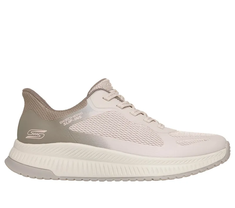 Skechers Slip-ins: BOBS Squad 4 – Staple Look Sneaker Taupe