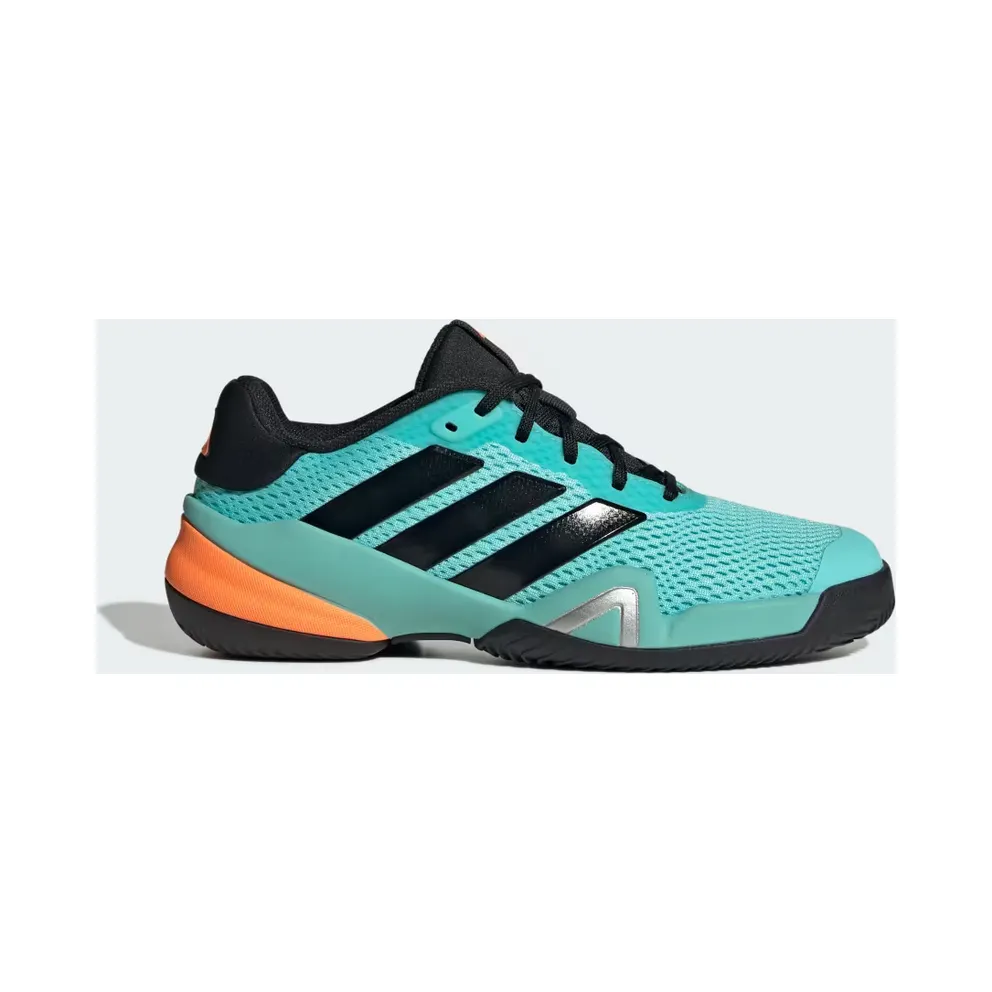 adidas Barricade Tennis “Flash Aqua / Core Black / Lucid Orange” (JR4447)