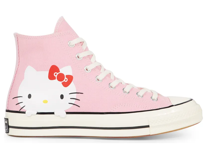 Converse Hello Kitty x Chuck 70 Canvas Hi Top ‘Prism Pink’ Prism Pink (162936C)