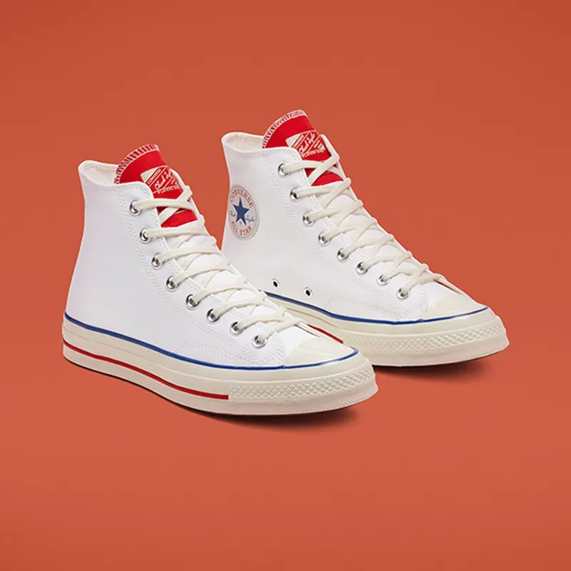 Converse Chuck Taylor All-Star 70s Hi Twisted Tongue White Red White/University Red-Egret (166826C)