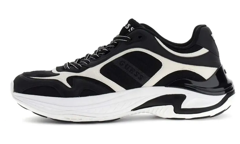 Guess sneaker zwart (FMJSQU-ELE12-BLACK)