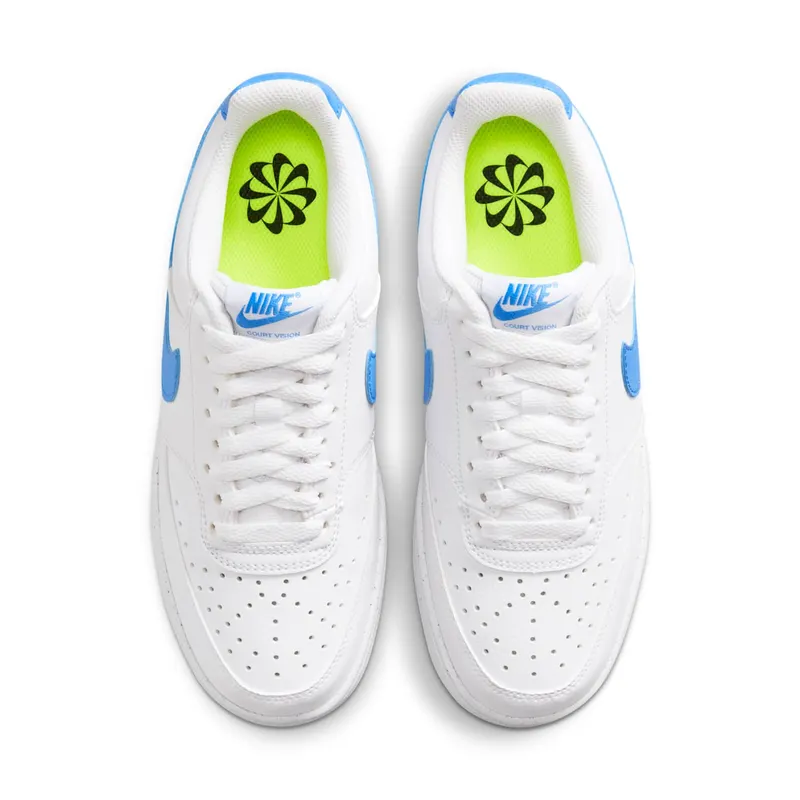 Nike Court Vision Low Next Nature White University Blue (DH3158-107)