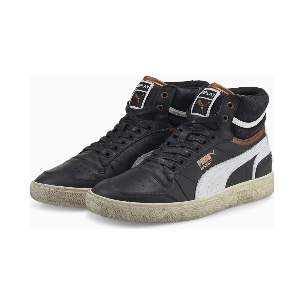 Puma Ralph Sampson Mid Denim x Replay White/Black (383994-01)
