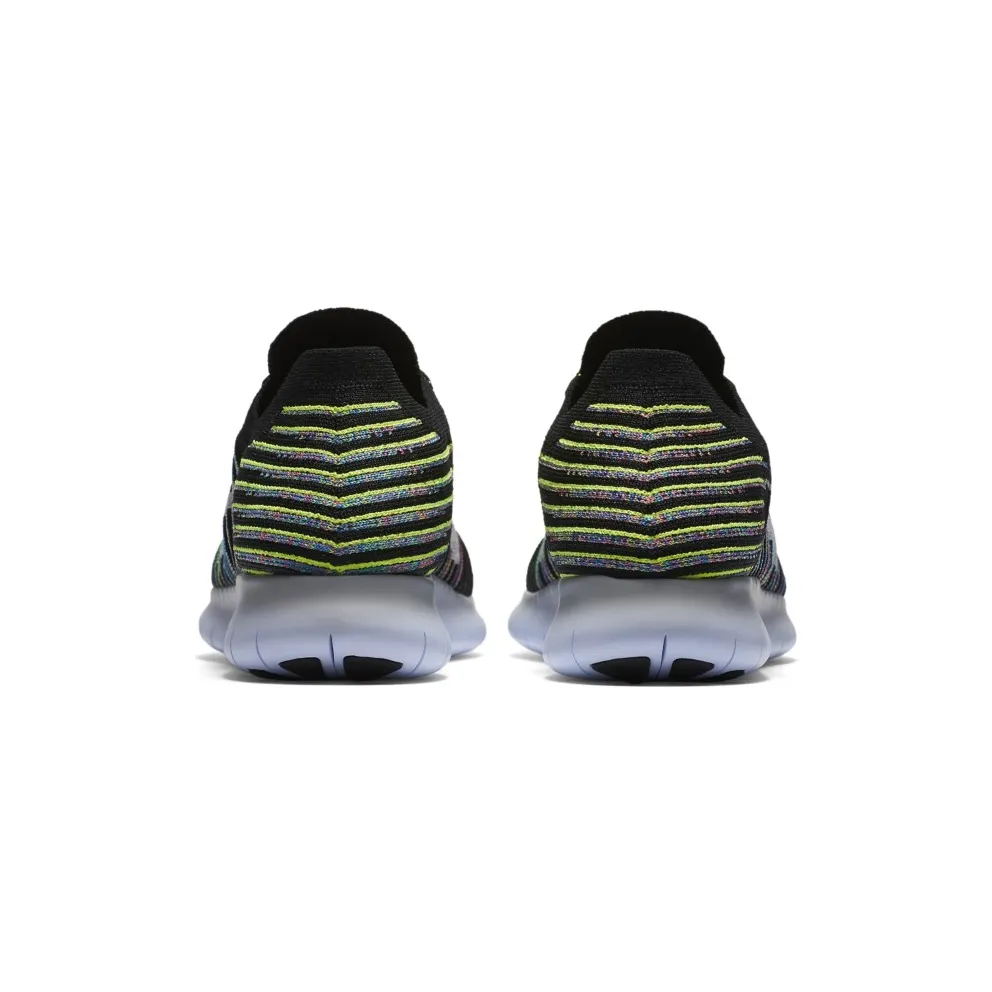 Nike Free RN Flyknit Black/White-Volt-Blue Lagoon Black/White-Volt-Blue Lagoon (831069-003)