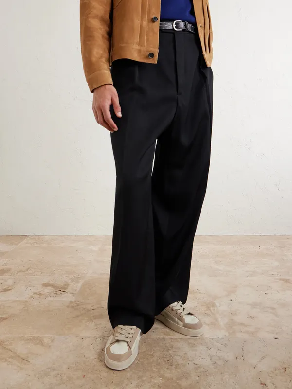 Golden Goose Stardan Distressed Colour-Block Full-Grain Nubuck and Leather Sneakers Beige (GMF00667.F008140) (3)