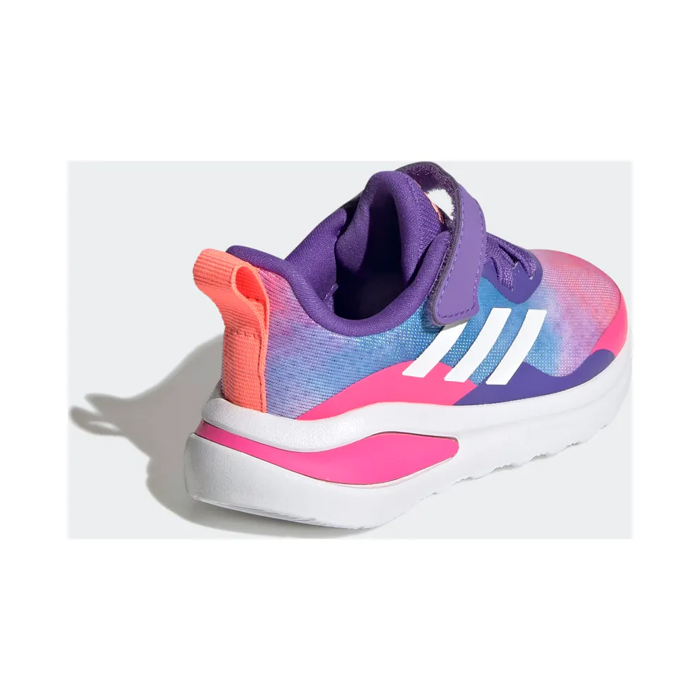 adidas FortaRun International Day Graphic Elastic Lace Top Strap Running Purple Rush / Cloud White / Acid Red (GY1883)