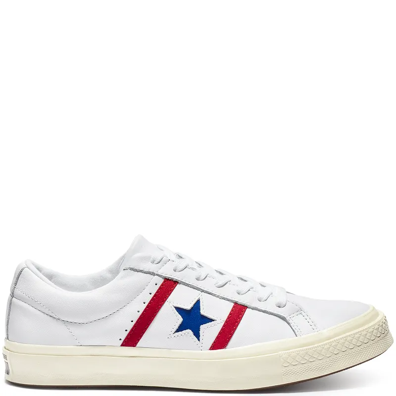 Converse One Star Academy Low ‘White Blue Red’ White/Blue/Red (163758C)