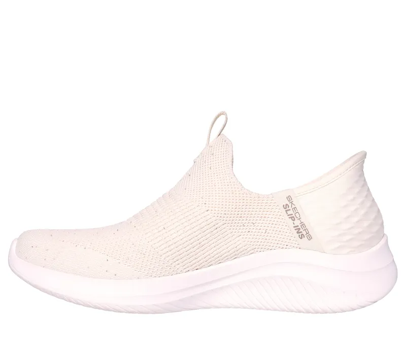 Skechers Slip-ins: Ultra Flex 3.0 – Shiny Night – Off-White (149594 OFWT)