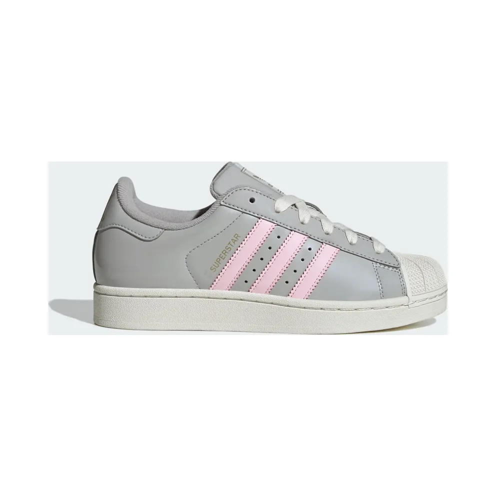 Adidas SUPERSTAR SHOES Grey Two / Clear Pink / Off White (KI8052)