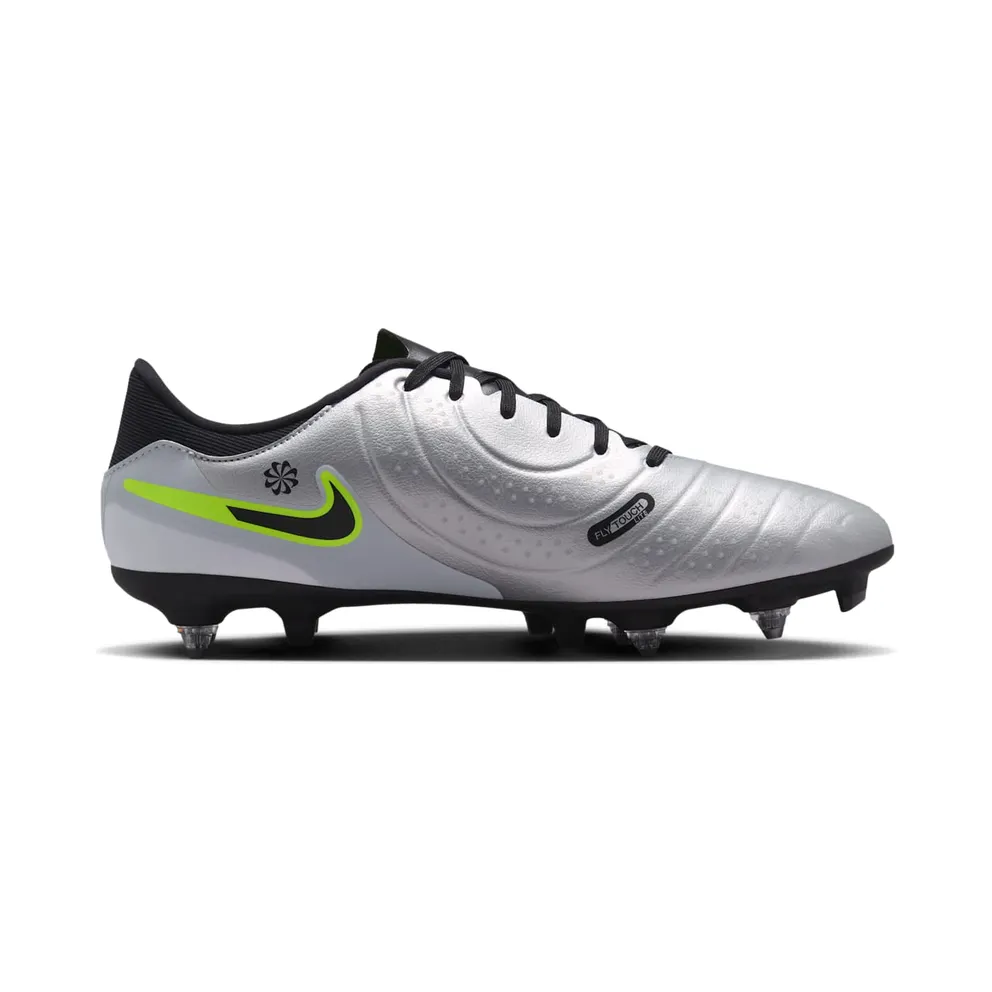 Nike Tiempo Legend 10 Academy SG-Pro AC Metallic Silver Volt Black (DV4338-001)
