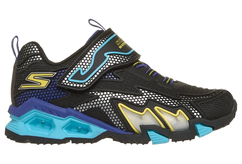 Skechers S Lights: Hydro Lights Black/Blue (400101LBKBL)