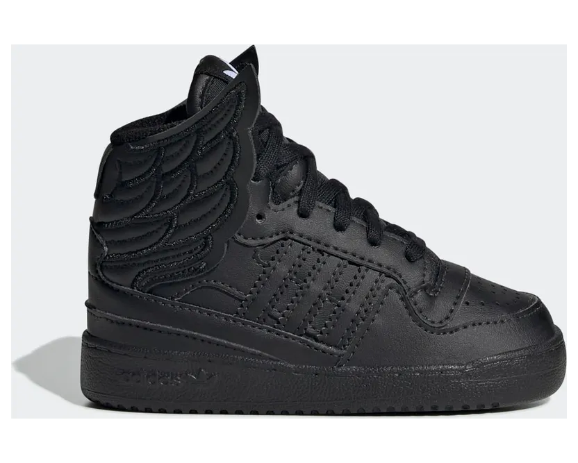 adidas JS Wings 4.0 Kids Shoes Core Black / Core Black / Cloud White (GY1849)