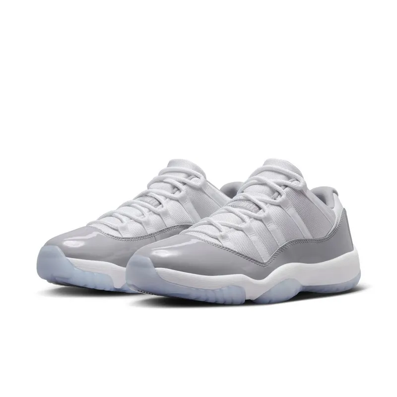 Air Jordan 11 Retro Low White/Cement Grey/University Blue (AV2187-140)