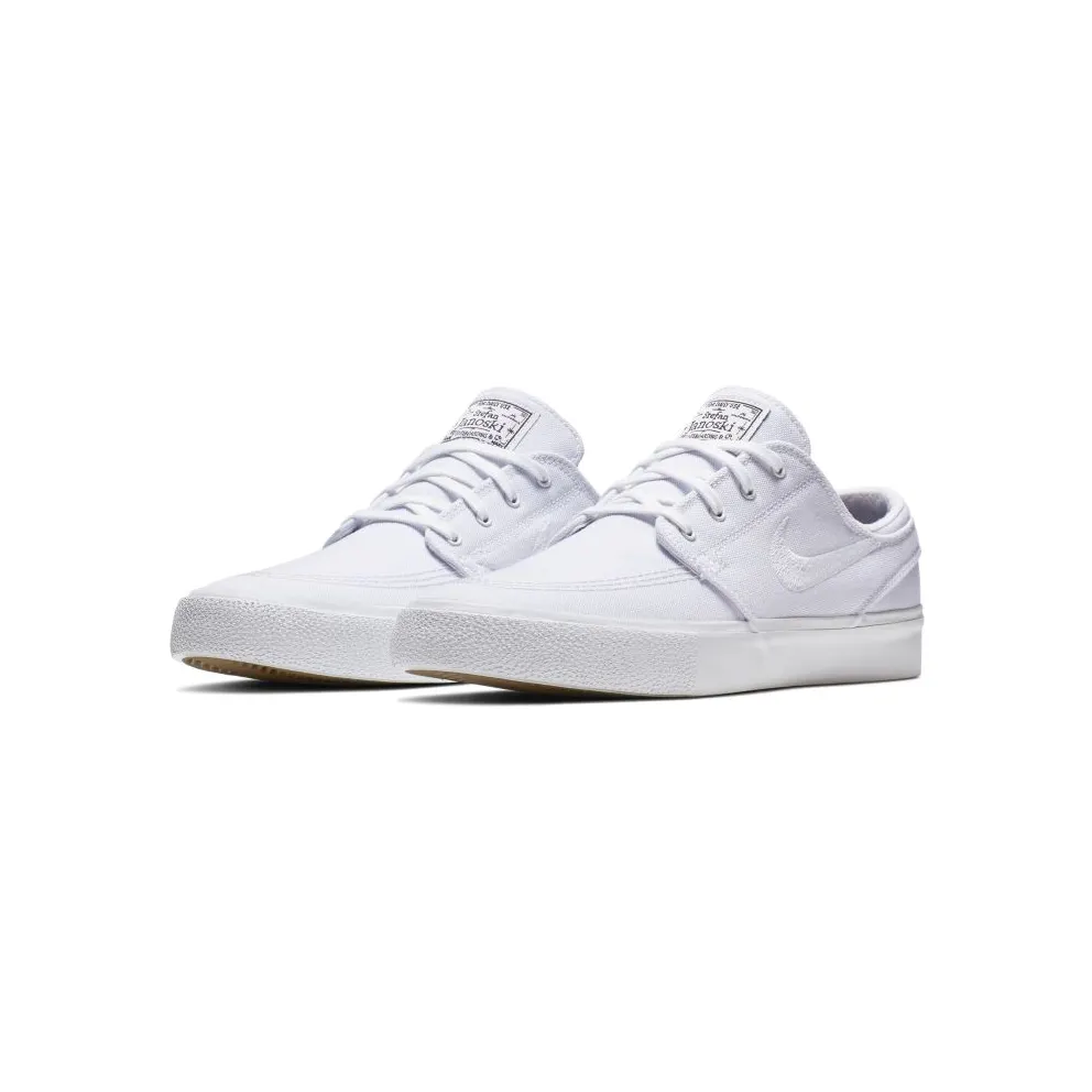 Nike SB Zoom Stefan Janoski Canvas RM White White Gum Light Brown Black White (AR7718-100)