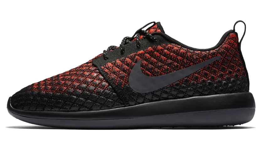 Nike Roshe Two Flyknit 365 Bright Crimson/Dark Grey (859535-600)