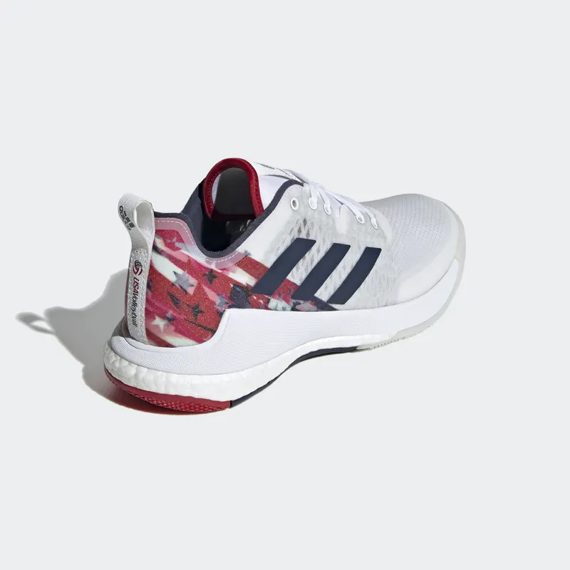 adidas Crazyflight USAV Cloud White (W) Cloud White/Collegiate Navy/Power Red (EH2580)