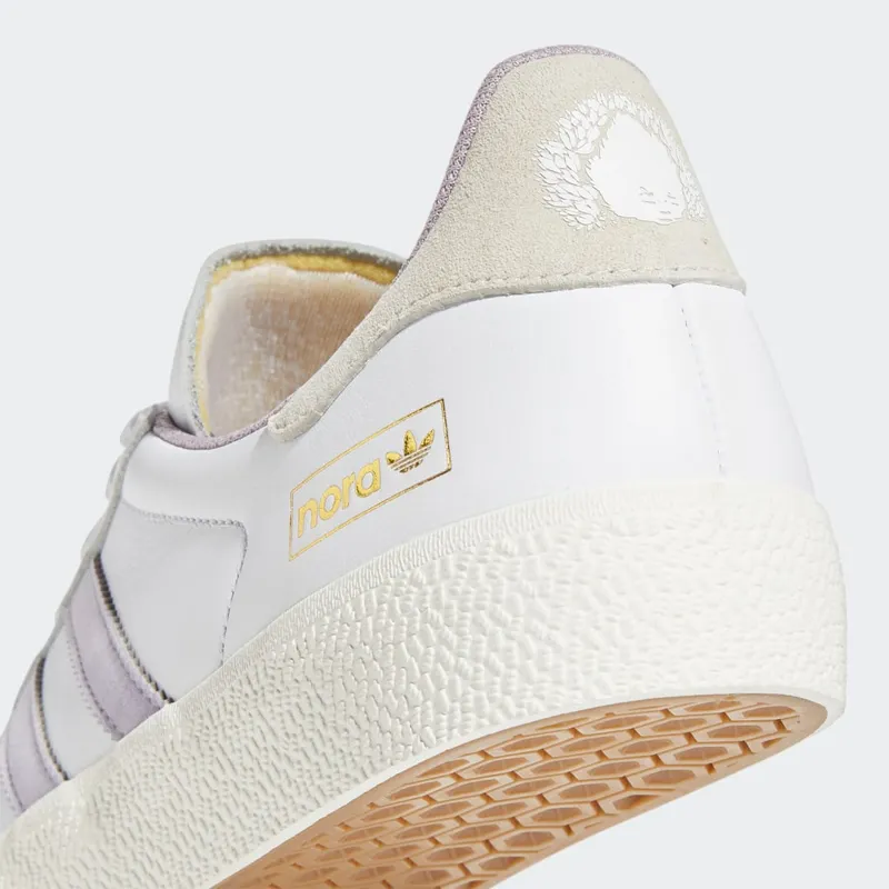 adidas Nora Gazelle ADV Cloud White / Soft Vision / Gum (H01024)