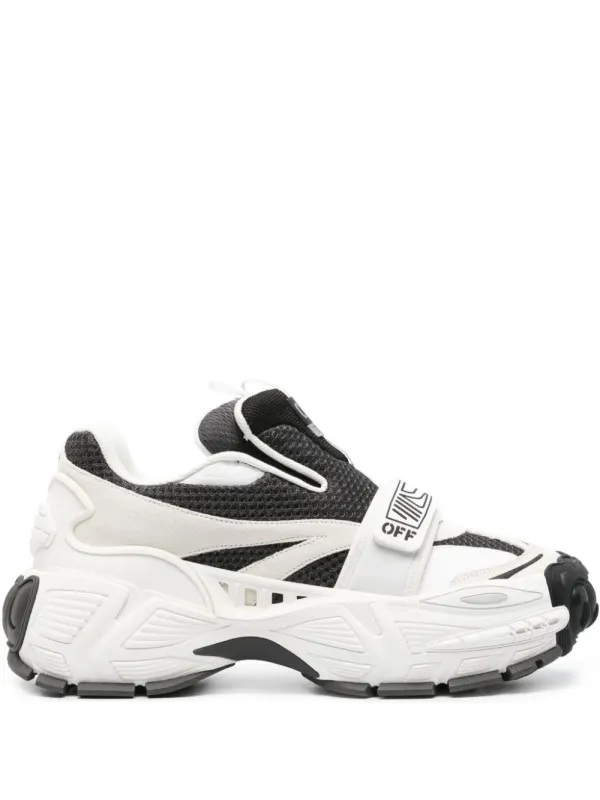 OFF-WHITE Glove Slip On Black White (OMIA284S24FAB0010110)