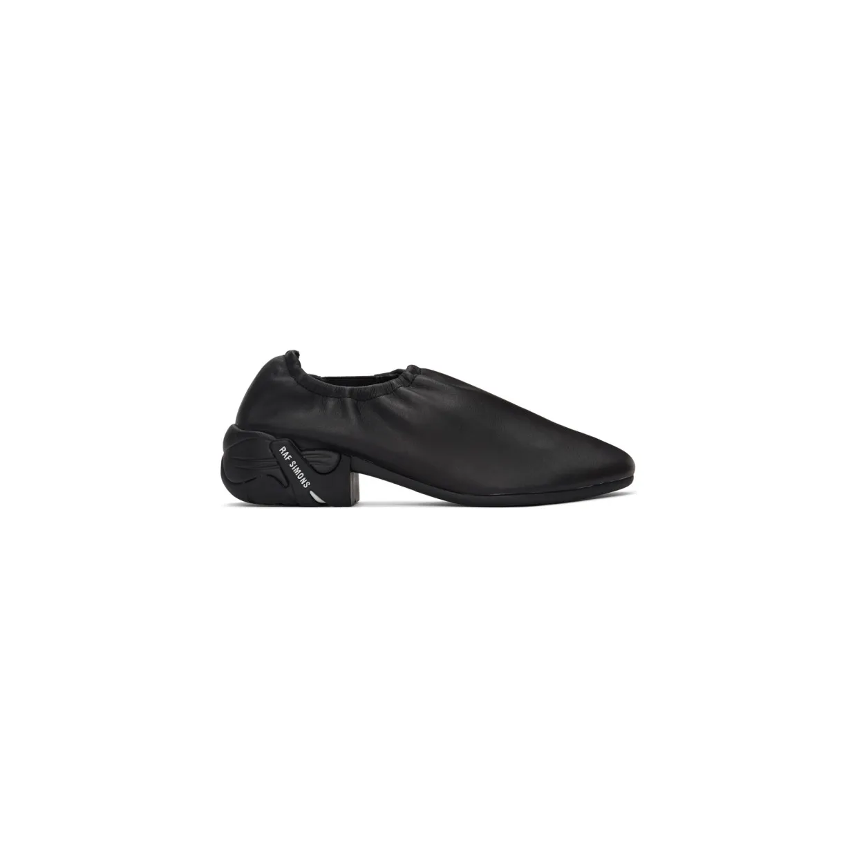 Raf Simons Black Solaris-1 Low Sneakers (202-983B)