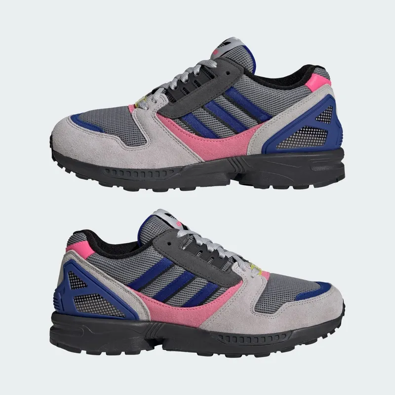 Adidas ZX 8000 “Grey Three / Semi Lucid Blue / Lucid Pink” (KI1377)