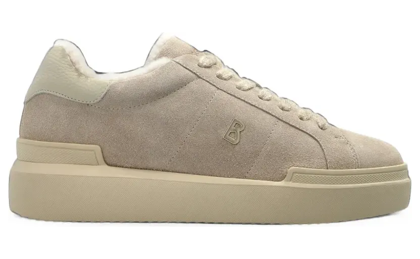 BOGNER Hollywood suede sneakers – Beige (HOLLYWOOD32A0)