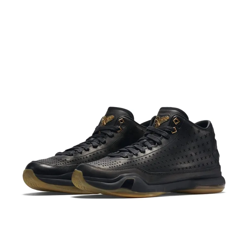 Nike Kobe 10 Mid EXT Black Metallic Gold Black/Black-Gum Light Brown (802366-002)