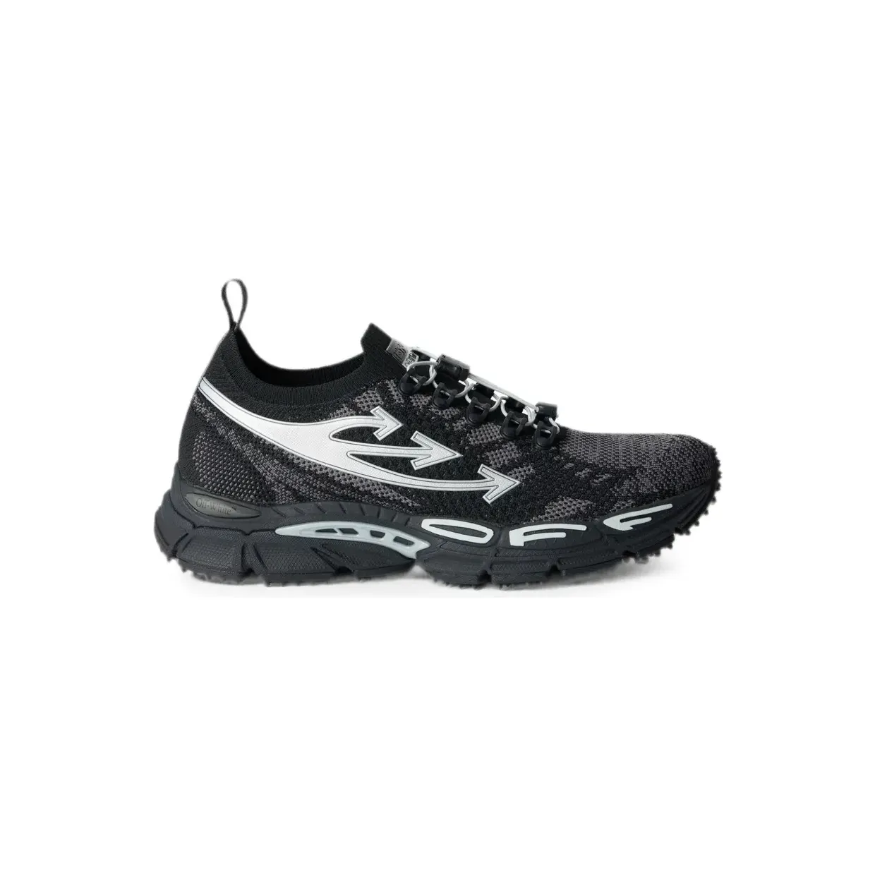 Off-White Be Right Back gebreide “Grey” (OMIA2AOS26FAB00)