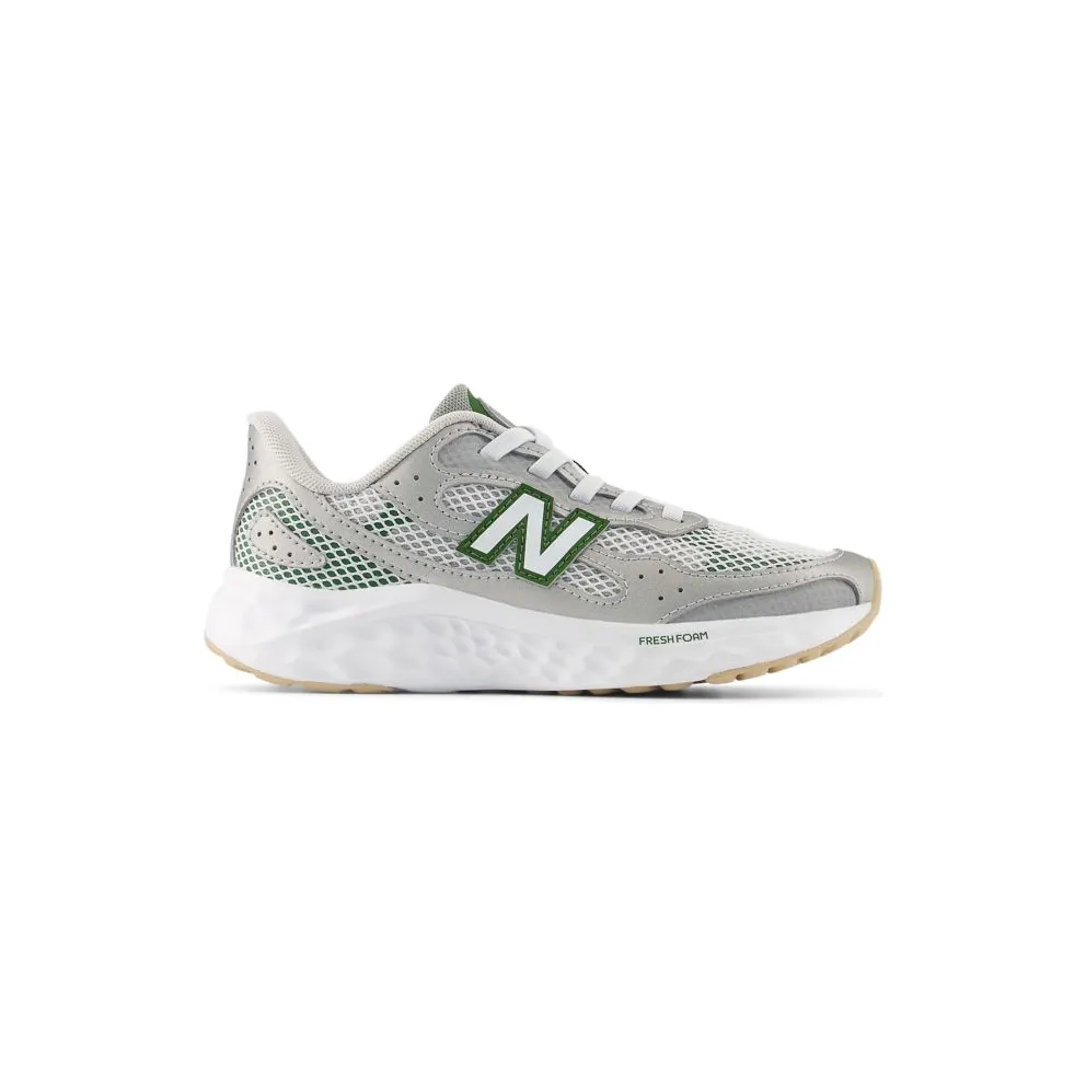 New Balance Arishi Bungee Lace Raincloud Dark Metallic Silver Alpine Green (PAARILA1)