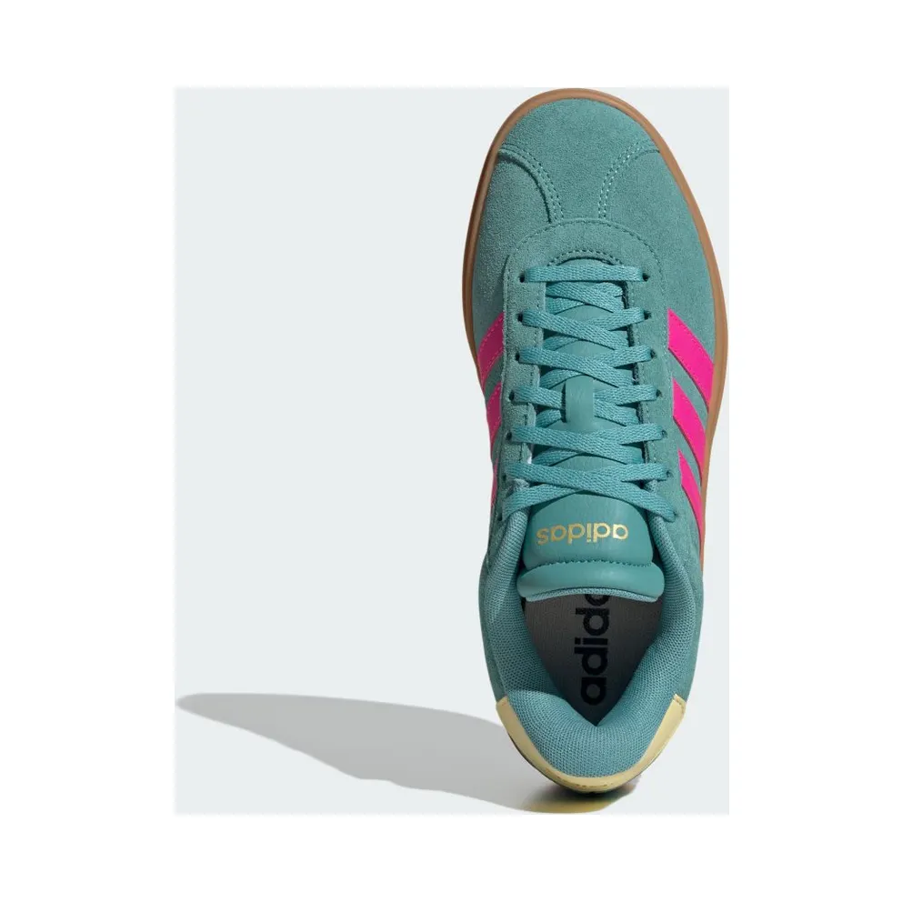 Adidas VL Court Bold Powder Teal / Shock Pink / Powder Yellow (JQ5634)