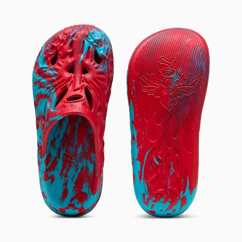 Puma LaMelo Ball MB.04 Slide Aqua Red (397665-05)