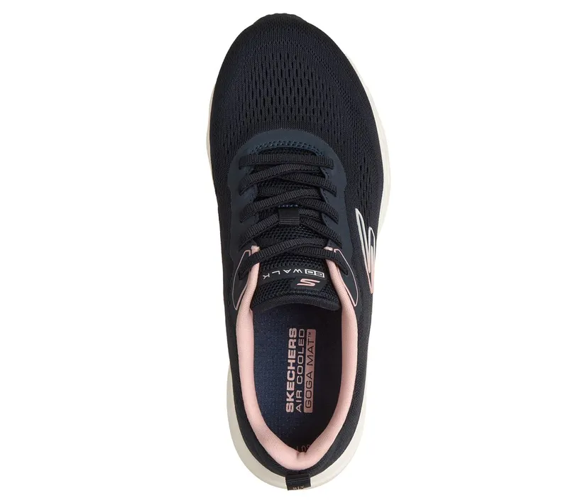 Skechers GO WALK Glide-Step 2.0 – Krisshirt Sneaker Marine/Pink
