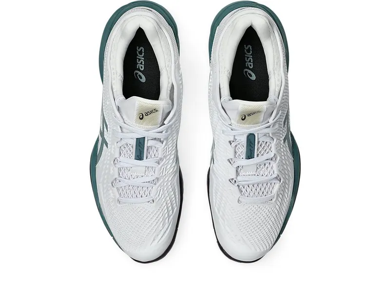 ASICS COURT FF 3 “White / Foggy Teal” (1041A370-107)