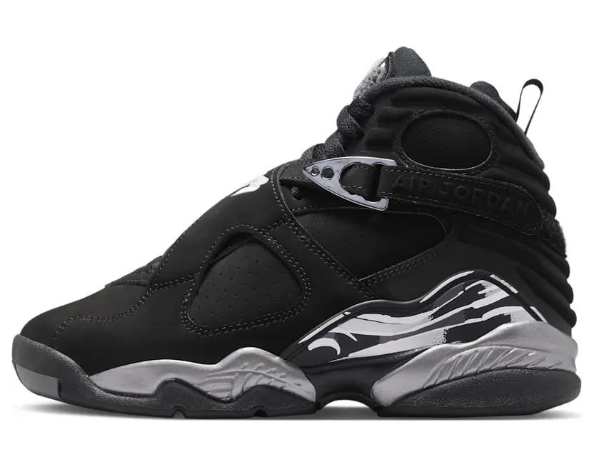 Jordan 8 Retro GS “Chrome (2026)” (305368-007)