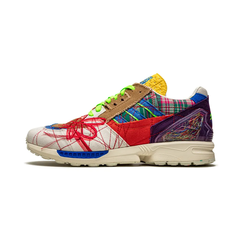 adidas ZX 8000 SuperEarth Schuh Off White / Blue Bird / Red (GZ3088)