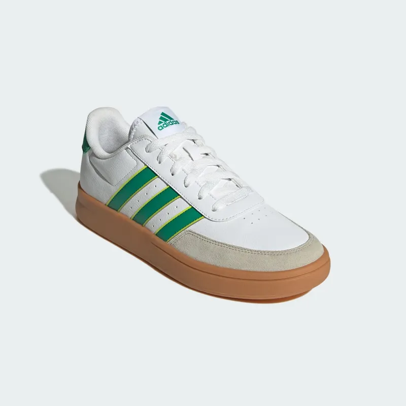 Adidas Breaknet 2.0 Cloud White / Court Green / Solar Slime (JP5383)