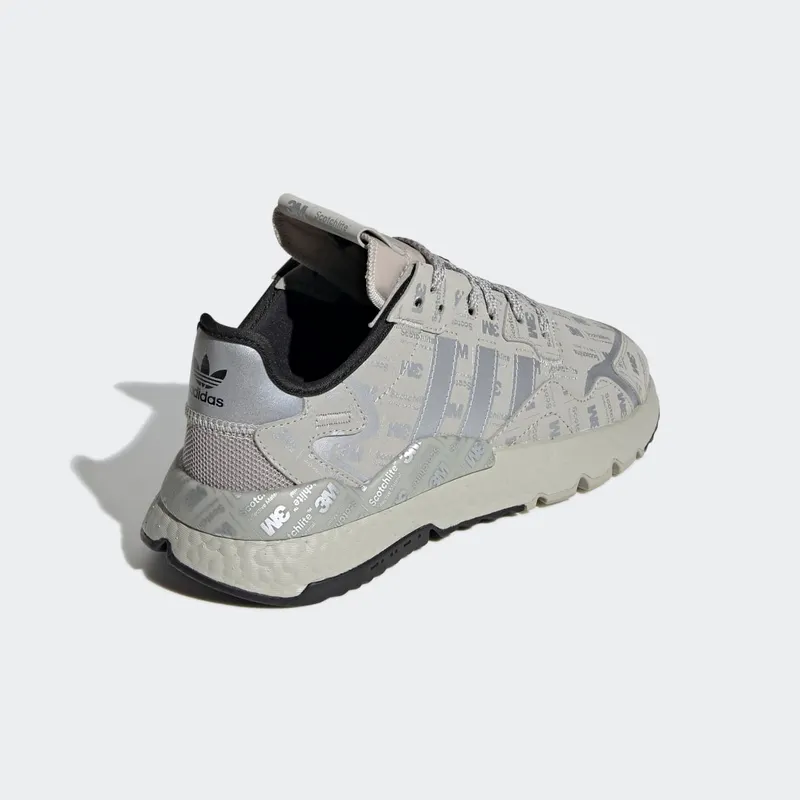 adidas Nite Jogger 3M Grey Metal Grey/Silver Metallic/Metal Grey (FV3622)