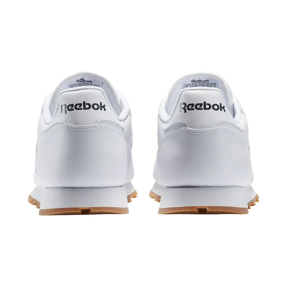 Reebok Classic Leather White White/Gum (Other Brands Reebok)